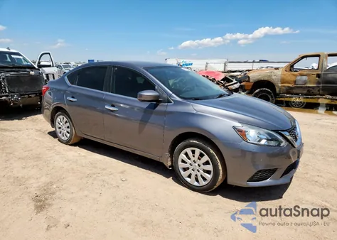 2016 Nissan Sentra S из США, поврежденный, VIN 3N1AB7AP0GY325107